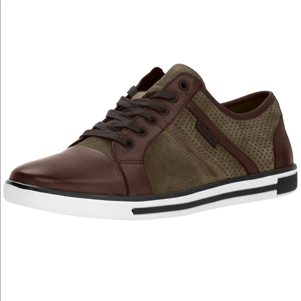 Men's Kenneth Cole Fashion Leather Sneaker Size 10